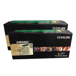 Lexmark X463DE Toner Cartridge Black 18K 2 Pack
