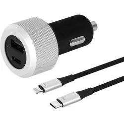 Highway Turbo - Deluxe Car Charger with PD/QC Hybrid Fast Charge