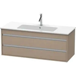 Duravit Ketho Waschtischunterbau wandhängend Leinen Matt 1200x475x480 mm - KT643107575 KT643107575