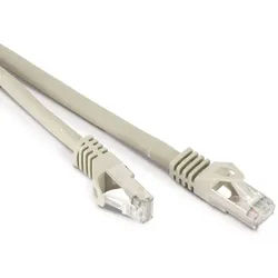 S-IMPULS RJ45 Patchkabel S/FTP (PIMF), m. CAT.7 Rohkabel, 15 m, grau
