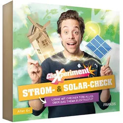 FRANZIS CheXperiment Strom- & Solar-Check, Checker Tobi, 67268