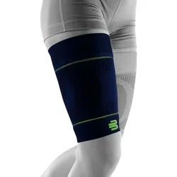 Bauerfeind Comp.sleeves Upper Leg,long marine blau (MAR-BLA) M