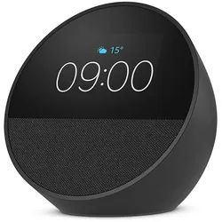 Amazon Echo Spot (2024) - Smart Speaker, schwarz
