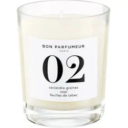 BON-PARFUMEUR Home-Line Candles02 Coriandre Graines, Miel, Feuilles de Tabac 180 g