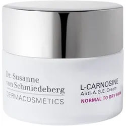 Dr-Susanne-von-Schmiedeberg Gesichtspflege GesichtscremesL-Carnosine Anti-A.G.E. Cream Normal to Dry Skin 50 ml