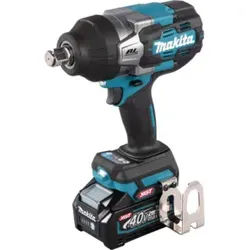 Makita Akku-Schlagschrauber 40 V max. / 4,0 Ah, 2 Akkus + Ladegerät im MAKPAC TW001GM201