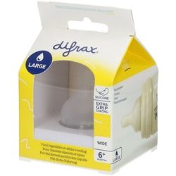difrax® Flaschensauger Wide L +6m