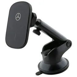 Silver Stars MagSafe 15W Induction Mount for Dashboard or Windshield - Black