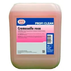 WECO Cremeseife Rosa, Auf Basis milder, hautfreundlicher Substanzen hergestellte Waschlotion, 10 l - Kanister