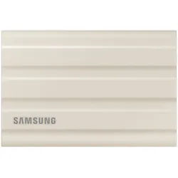 SAMSUNG SSD Festplatte Portable T7 Shield, 1 TB, MU-PE1T0K, USB 3.2 Gen 2, beige