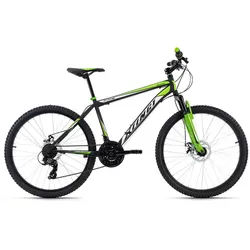 KS Cycling Mountainbike , Grün, Schwarz , Metall , 180x70x80 cm , Freizeit & Co, Sport & Fitness, Fahrräder, Mountainbikes