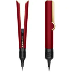 Dyson Airstrait HT01 Red Velvet/Gold Glätteisen für das Haar 1 St.