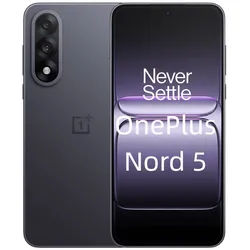 OnePlus OnePlus Nord 5 8GB+256GB Smartphone (6.83 Zoll, 256 GB Speicherplatz, 50 MP Kamera) grau