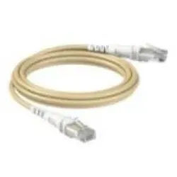 Patchsee ThePATCHCORD RJ45 Patchkabel Cat. 6A, U/UTP, extra dünn, beige, 15,2 m
