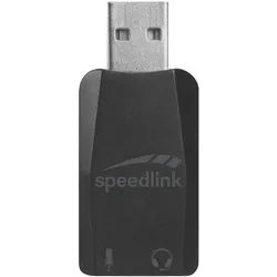 Speedlink VIGO USB Sound Card, black