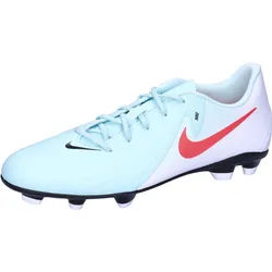 Nike Herren Fussballschuhe Phantom II GX Club FG/MG FJ2557-300 44.5 - Mint/Atomic Red-Off Noir - 44.5