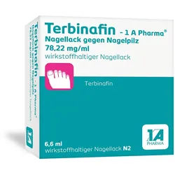 TERBINAFIN-1A Pharma Nagell.g.Nagelpilz 78,22mg/ml 6.6 ml