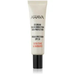 AHAVA CC Cream Color Correction CC Cream zum vereinheitlichen der Hauttöne SPF 30 30 ml