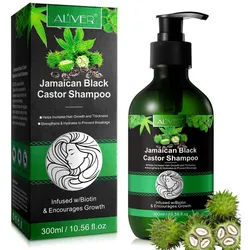 ALIVER Haarpflege-Set Shampoo Conditioner Haarmaske Haaröl Rizinus Vegan