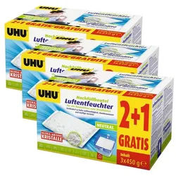 UHU Luftentfeuchter 9x UHU 47135 Luftentfeuchter Nachfüllbeutel 450 gDuftneutral