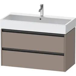 Duravit Ketho.2 Waschtischunterbau wandhängend Basalt Matt 984x460x549 mm - K25278043430000 K25278043430000