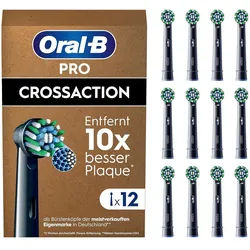 Oral-B Aufsteckbürsten Pro CrossAction FFU 12 St schwarz