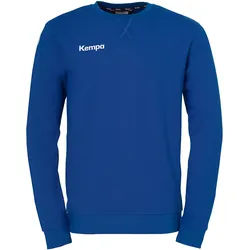 Trainingsshirt KEMPA "Sweatshirt TRAINING TOP Kids", Mädchen, Gr. 128, royal, Obermaterial: 80% Baumwolle CO. 20% Polyester PES., Shirts