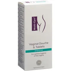 Multi-Gyn® Vaginalduschset und Tabletten