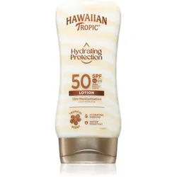 Hawaiian Tropic Hydrating Protection Lotion Bräunungscreme für den Körper SPF 50 180 ml
