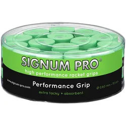 Signum Pro Overgrip Performance 0.6mm limegrün 30er Box