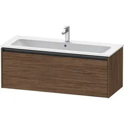 Duravit Ketho.2 Waschtischunterbau wandhängend Nussbaum dunkel Matt 1210x480x440 mm - K2506502121000 K25065021210000