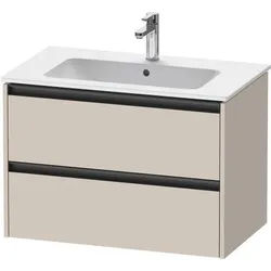 Duravit Ketho.2 Waschtischunterbau wandhängend Taupe Matt 810x480x550 mm - K25263091910000 K25263091910000