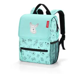 Reisenthel Kids Rucksack Backpack cats and dogs mint