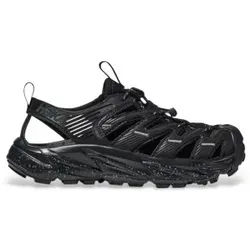 HOKA Unisex. 1123112 U Hopara Sandalen schwarz (42 2/3), Wohnung, Schnürsenkel, Lässig, Sportlich, Draußen, Multisport