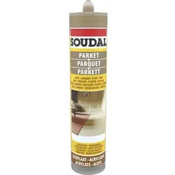 SOUDAL Parkett Dichtstoff - Fugendichtmasse für Parkett - Ahorn