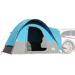 furnicato Buszelt Autozelt Blau 300 x 300 x 230 cm für 4 Personen blau