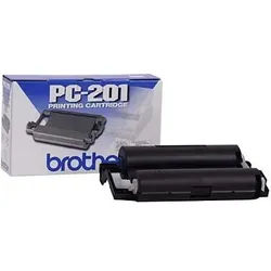 brother PC-201 Thermo-Druckfolie schwarz, 1 Rolle