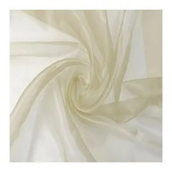 Event Kauf Stoff Organza Crystal Stoff Meterware, Breite 150 cm gelb