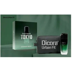 DICORA Eau de Toilette Dicora Urban Fit Tokio - Eau de Toilette + Kosmetiktasche für Ihn