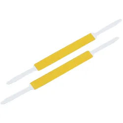 1000 Schnellhefterzungen 150 mm, selbstklebend, Stahl, weiß