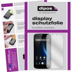 Dipos Displayschutzfolie Crystalclear (2 Stück, X6 Pro), Smartphone Schutzfolie