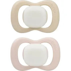 B.Box Glow 0-6m Schnuller Blush/Latte 2 St.
