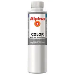Alpina Vollton- und Abtönfarbe Alpina Color Abtönfarbe snow white 750 ml weiß