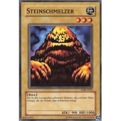 ReCollectibles Sammelkarte YuGiOh Karte Steinschmelzer (V.1) deutsch, Yu-Gi-Oh! Karte LOB-DE025 Common weiß