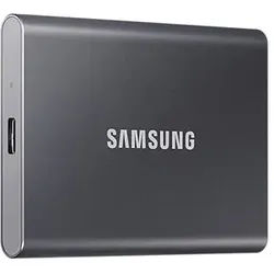 Samsung SSD T7, USB-C externe Festplatte 4 TB Titan Grau