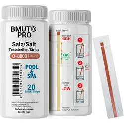 Bmut Salzwasser Test Pool & Spa Teststreifen 20 St