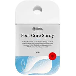 Health Routine Feet Care Spray / Fußspray zur Hygiene & Pflege, auch bei Fußpilz 150 ml