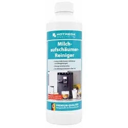 HOTREGA® Milchaufschäumer-Reiniger, Milchsystemreiniger, Hygienisches Reinigungskonzentrat für Milchaufschäumer, 500 ml - Flasche