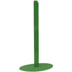 novocal Desinfektionsmittelsäule Desicenter, farbig, Für Hände-Desinfektionsmittelspender, Edelstahl, pulverbeschichtet, Farbe: grün