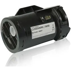 Toner, kompatibel zu Epson C13S050690 / 0690 schwarz (ca. 2700 Seiten)